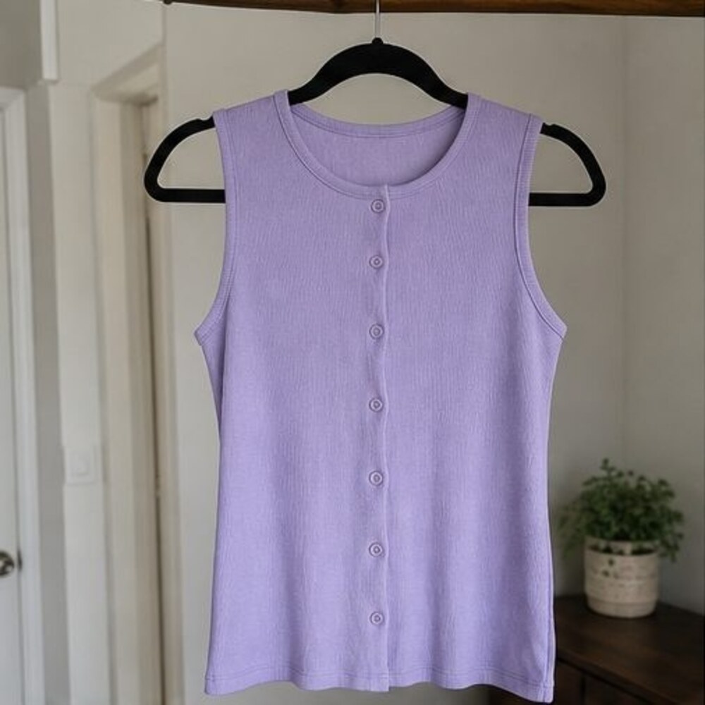Lilac Wrap Blouse